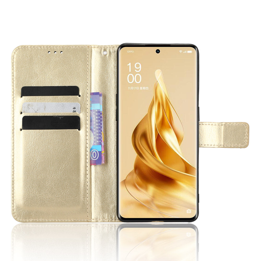 For Oppo Reno9 5G Reno9 Pro 5G Crazy Horse Texture Magnetic Overall Coverage Cell Phone Case Flip Wallet Stand PU Leather Phone Cover with Strap For Oppo Reno9 5G Reno9 Pro 5G Crazy Horse Texture Magnetic Overall Coverage Cell Phone Case Flip Wallet Stand PU Leather Phone Cover with Strap